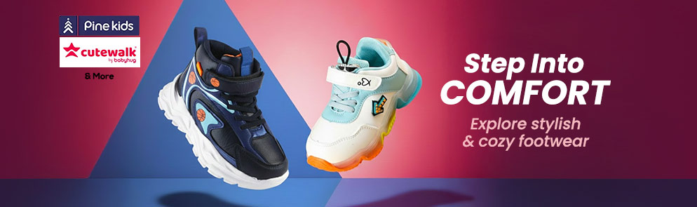 Step Into Comfort | Up t0 14Y