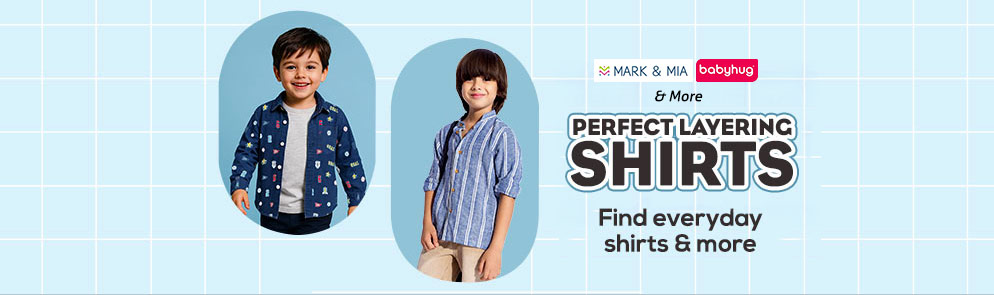 Perfect Layering Shirts  | UP To 14Y