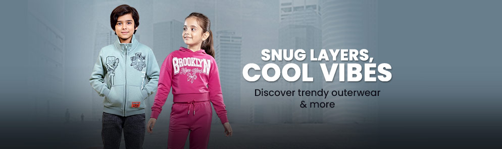 Snug Layers, Cool Vibes | Up To 14Y