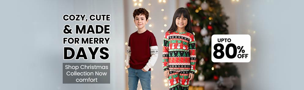 Cozy, Cute & made for Merry Days | Up to 14Y