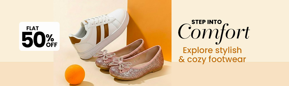 Step Into Comfort | Up to 14Y