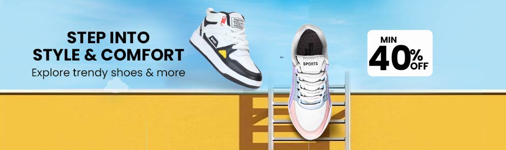 Step Into Style & Comfort | Up To 14Y