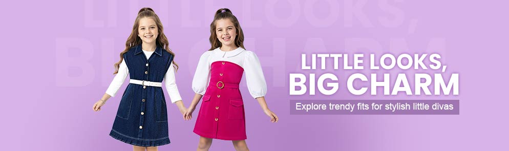 Little Looks, Big Charm  | Up to 14Y