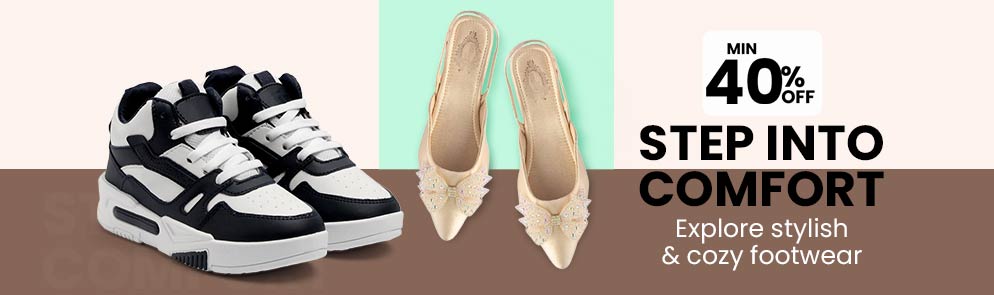Step Into Comfort | Up t0 14Y