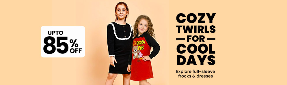 Cozy Twirls for Cool Days  | Up To 14Y