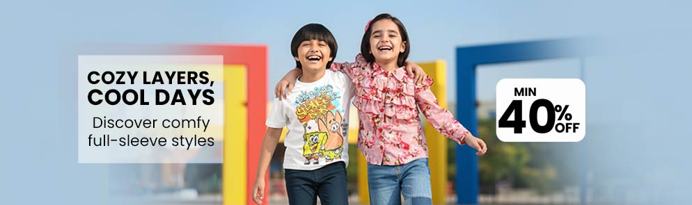 Cozy Layers, Cool Days  | Up To 14Y