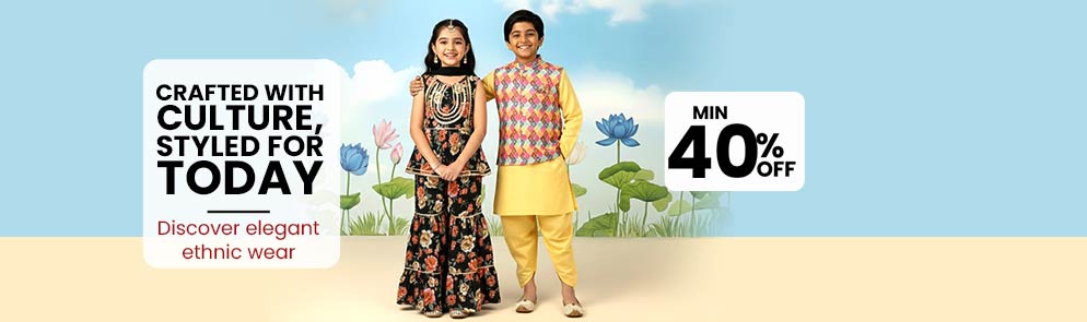 Crafted with Culture, Styled for Today | Up To 14Y