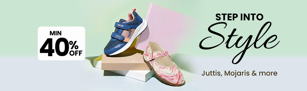 Step into Style  | Up To 14Y