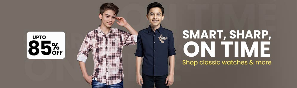 Smart. Sharp. On Time. | Up To 14Y