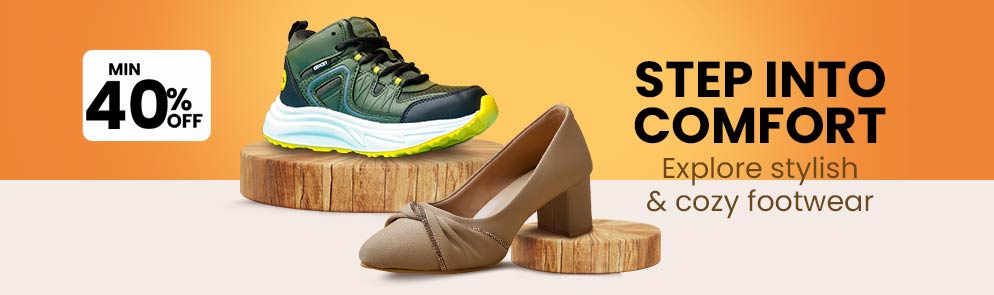 Step Into Comfort | Up to 14Y