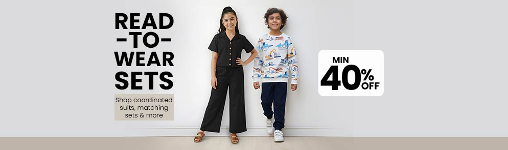 Ready-to-Wear Sets | Up to 14Y