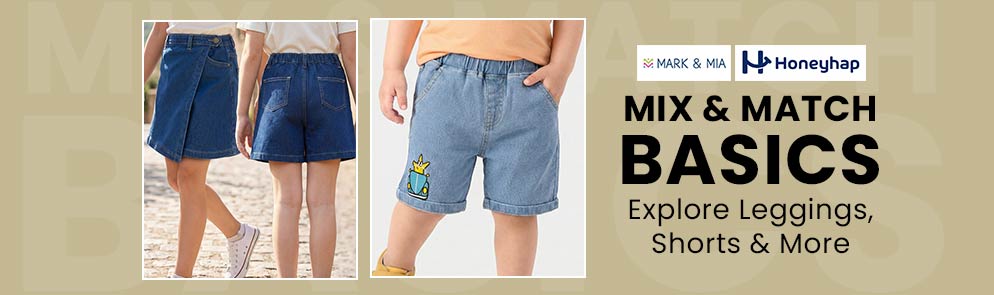 Mix & Match Basics | Up to 14Y