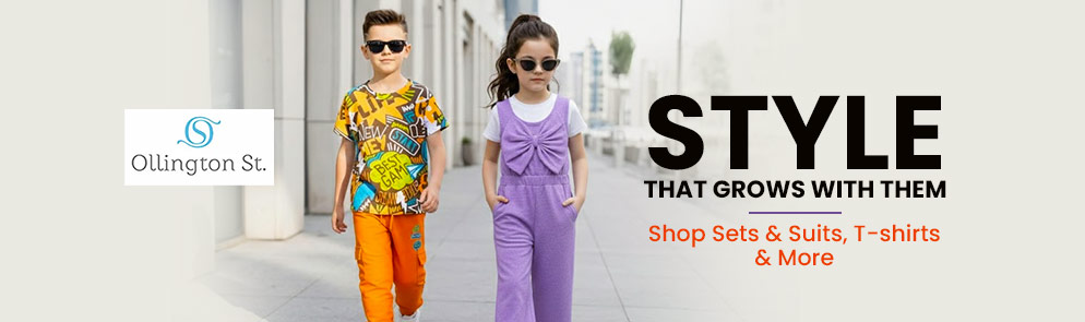 Style That Grows With Them  | 2 to 14Y