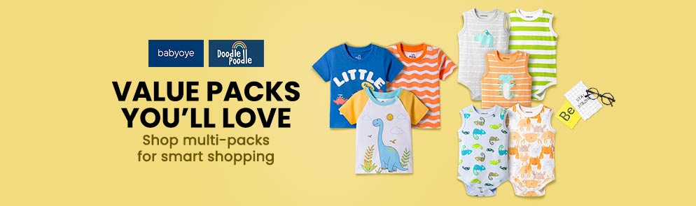 Value Packs You'll Love | Up to 14Y