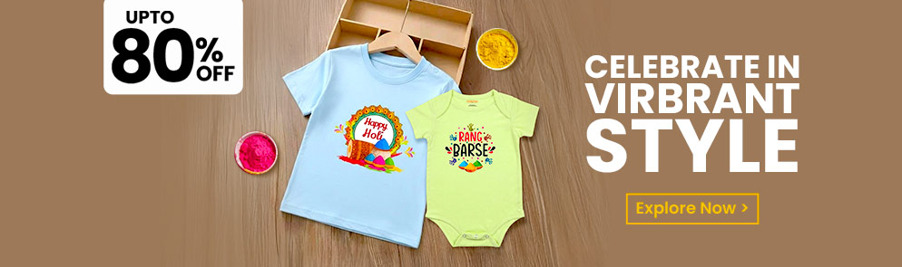 Celebrate in virbrant style |Up to 14Y