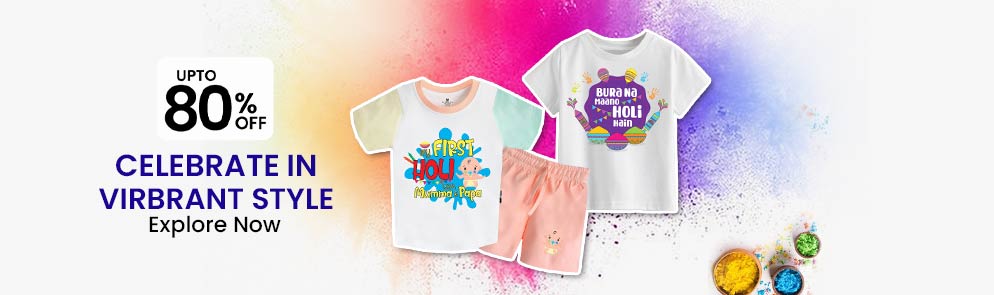 Celebrate in virbrant style |Up to 14Y