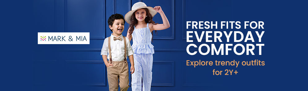 Fresh Fits for Everyday Comfort  | 2 to 14Y