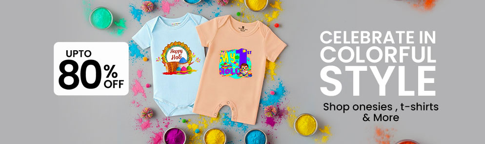 Celebrate in colorful style | Upto to 14Y