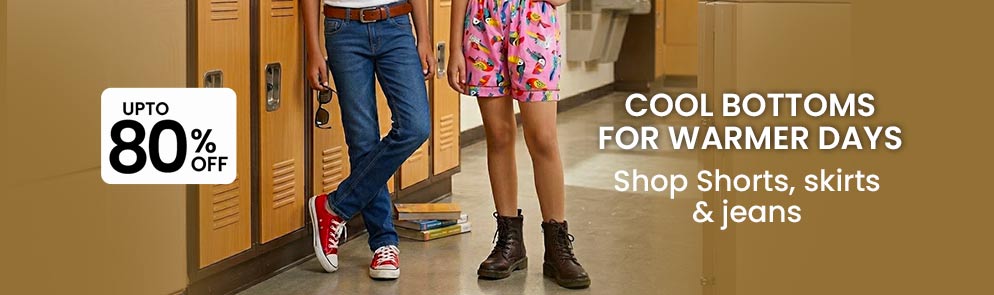 Cool Bottoms for Warmer Days  | Up To 14Y