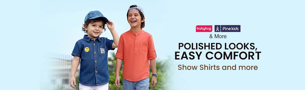 Polished looks, easy comfort | Upto to 14Y