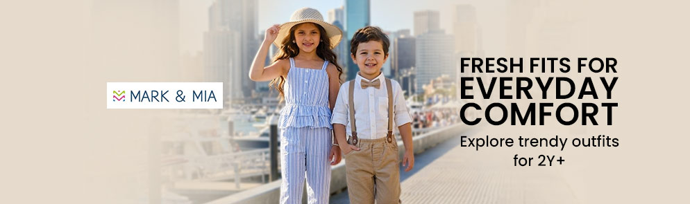 Fresh Fits for Everyday Comfort  | 2 to 14Y