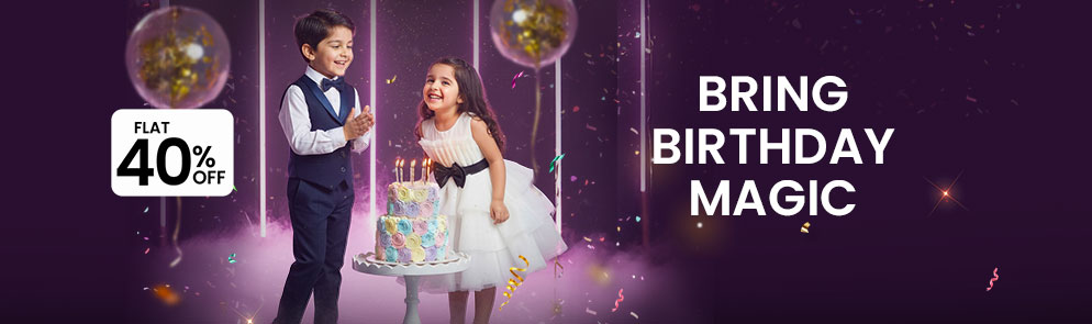 Bring birthday magic | Up To 14Y