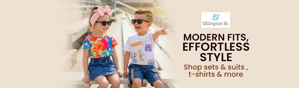 Modern fits, effortless style | Upto to 14Y