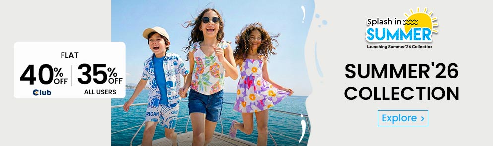 Launching Summer'26 Collection  | Upto to 14Y