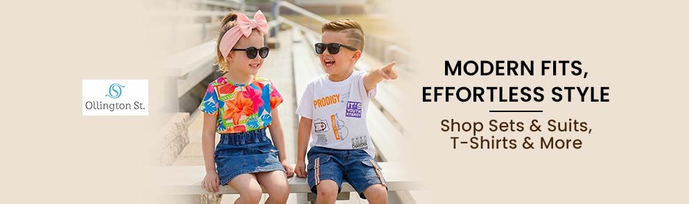 Modern fits, effortless style | Upto to 14Y