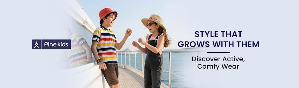 Style That Grows With Them | 4 to 14Y