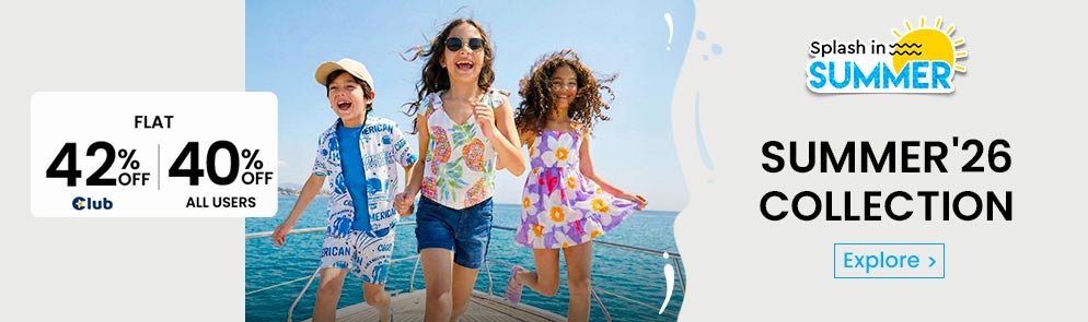 Launching Summer'26 Collection  | Upto to 14Y
