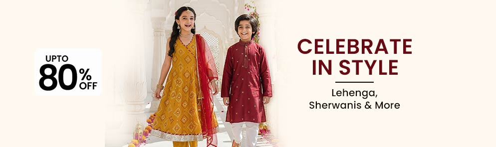 Celebrate in Style  | Up To 14Y