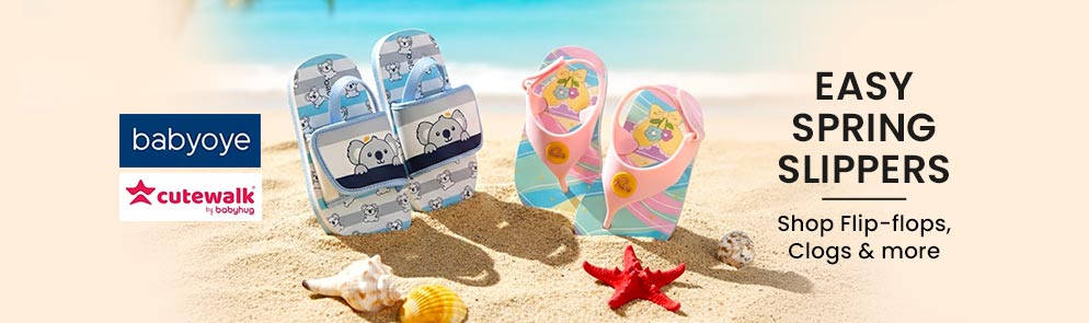 Easy Spring Slippers | Upto to 14Y