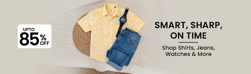 Smart. Sharp. On Time. | Up To 14Y