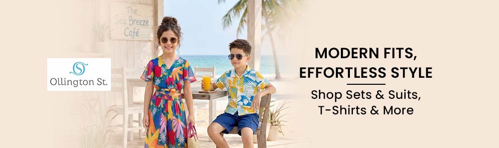 Modern fits, effortless style | Upto to 14Y