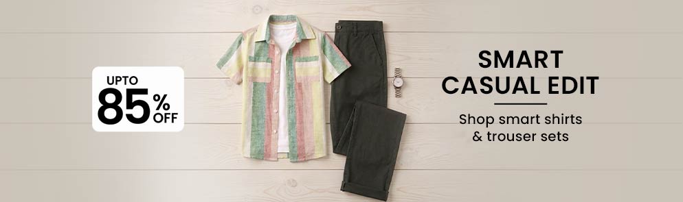 Smart Casual Edit | Upto 14Y