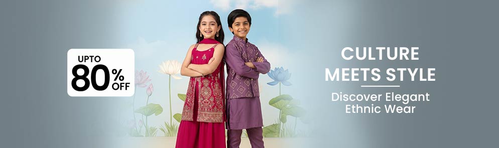 Culture Meets Style| Up To 14Y