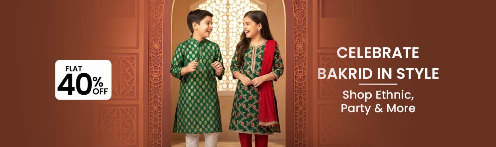 Celebrate Bakrid in Style | Up to 14Y