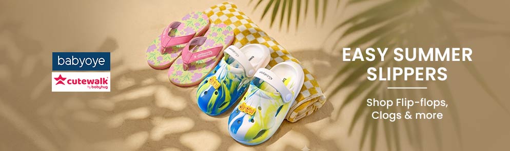 Easy Summer Slippers | Upto to 14Y