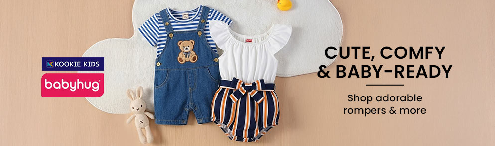 Cute, Comfy & Baby-Ready | 0-2Y