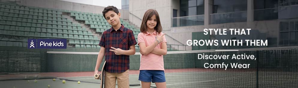 Style That Grows With Them | 4 to 14Y
