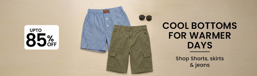 Cool Bottoms for Warmer Days  | Up To 14Y