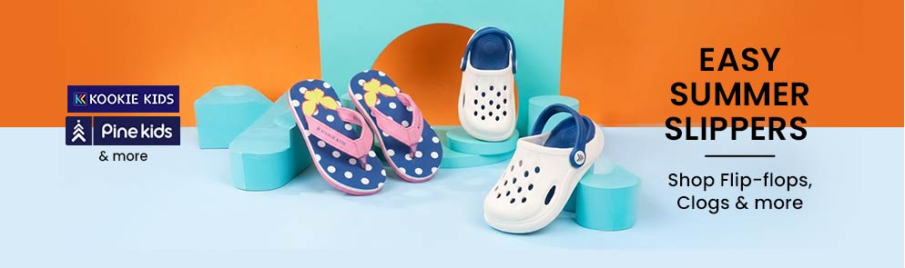Easy Summer Slippers | Upto to 14Y