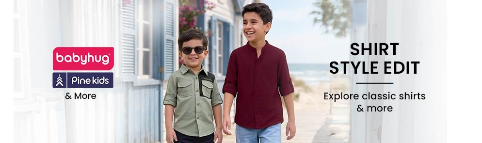 Shirt Style Edit | Up to 14Y