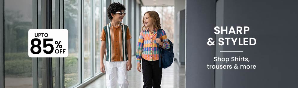 Sharp & Styled | Up to 14Y