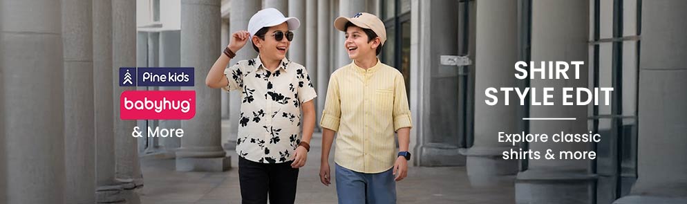 Shirt Style Edit | Up to 14Y