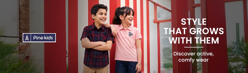 Style That Grows With Them | 4 to 14Y