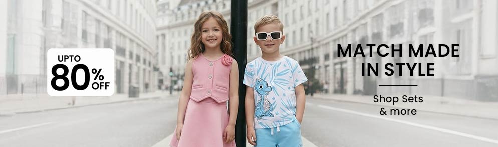 Match Made in Style | Up to 14Y