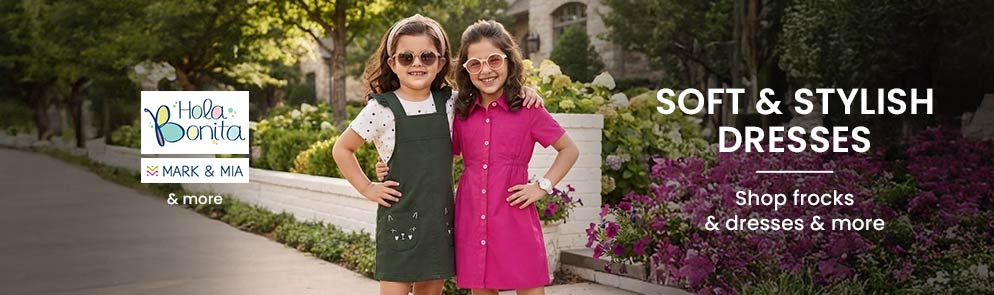 Soft and stylish Dresses | Up to to 14Y