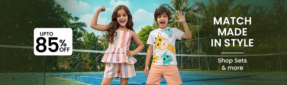 Match Made in Style | Up to 14Y